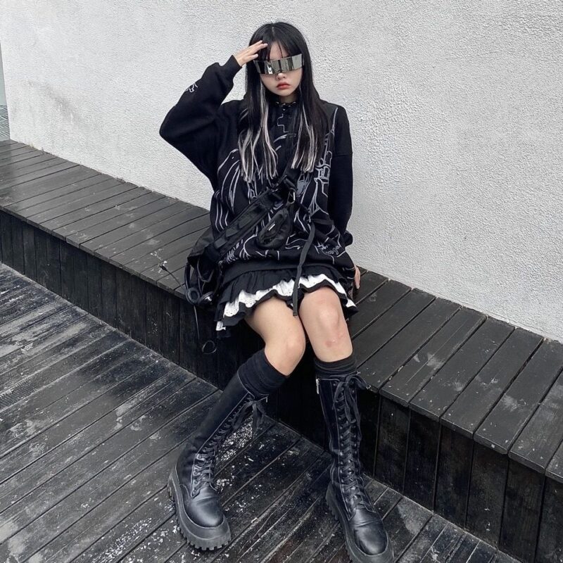 Jupe Japonaise Gothique – Mariko