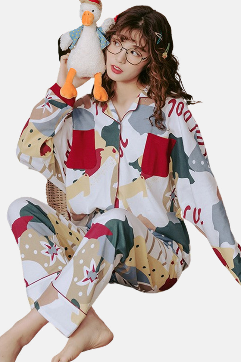 Pyjama Kimono Japonais Pour Femme - 46 Cm De Longueur - Tissu Jacquard Doux Avec Cravate - Ensemble Maison Confortable