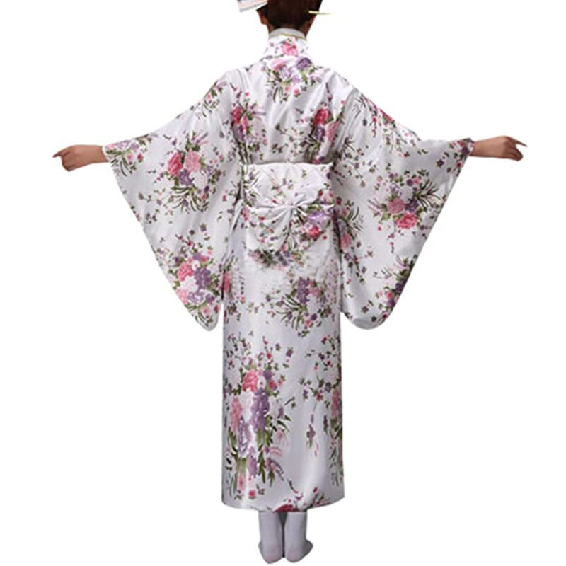 Kimono Japonais Blanc – Pyua
